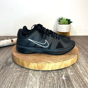 *Nike Lunar Allways TR Black & Silver Women’s Athletic Training Shoes Size 7